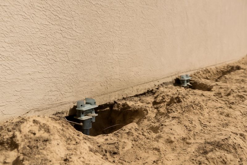 Pier And Beam Foundation Installation detail