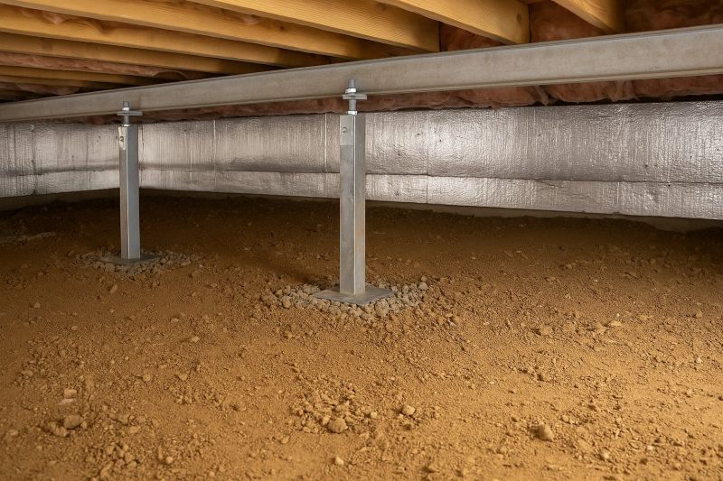 Pier And Beam Foundation Installation detail